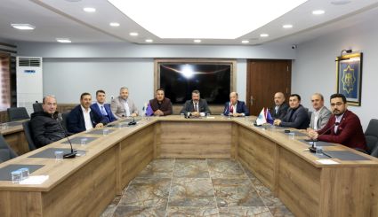 Başkanımız Ünlügül, Madeni Eşya Federasyonu Genel Başkanı Yıldırım'ı Konya’da misafir etti. Fotograf Galerisi