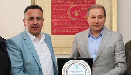 Başkanımız Ünlügül'den Birlik Başkanı Karabacak'a ziyaret
