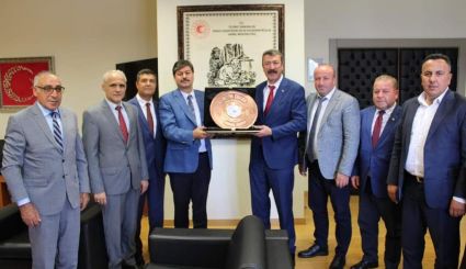 Başkanımız Ünlügül, Madeni Eşya Federasyonu Genel Başkanı Yıldırım'dan ziyaretler Fotograf Galerisi