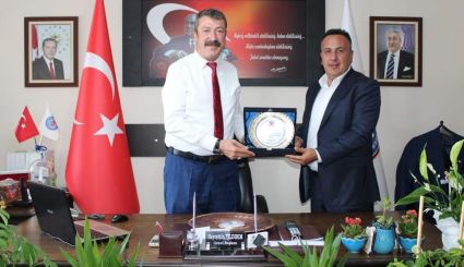 Başkanımız Ünlügül, Madeni Eşya Federasyonu Genel Başkanı Yıldırım'a ziyaret