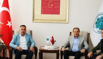 Başkanımız Ünlügül'den Birlik Başkanı Karabacak'a ziyaret Fotograf Galerisi