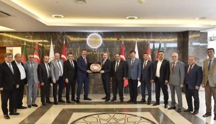 Başkanımız Ünlügül, Madeni Eşya Federasyonu Genel Başkanı Yıldırım'dan ziyaretler Fotograf Galerisi