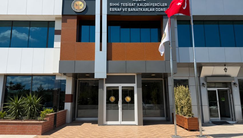 Konya Sıhhi Tesisat ve Kaloriferciler Odası Yeni Hizmet Binasında Hizmete Başladı