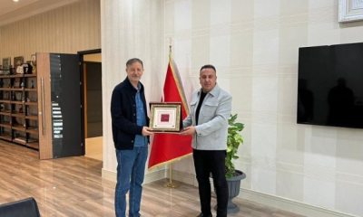 Başkan Ünlügül, Aslan Korkmaz’ı ziyaret etti Fotograf Galerisi
